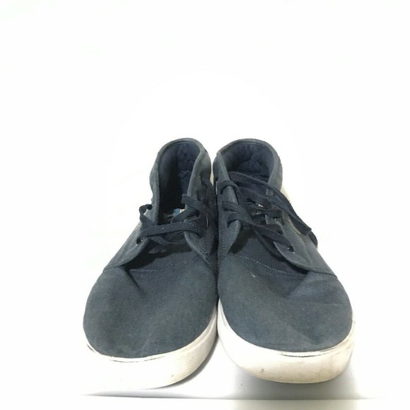 Lacoste Ampthill Canvas Mid Sneakers Lace Up Shoes - Picture 6 of 8